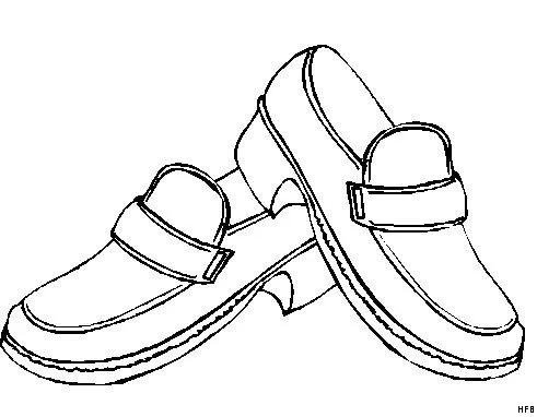 Zapatos de hombre dibujo - Imagui