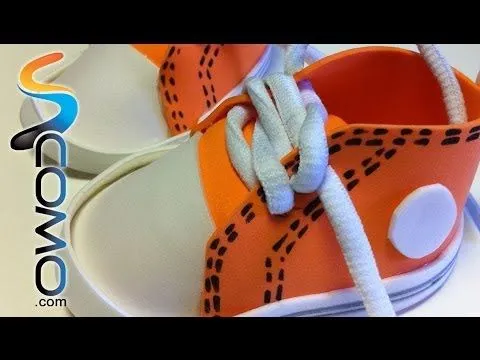 Zapatos converse de foami - YouTube