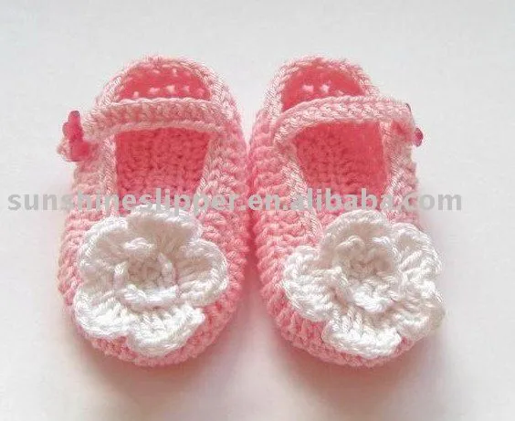 Zapatos bebé de crochet - Imagui