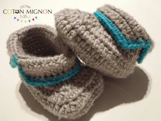 zapatos a crochet para bebes | facilisimo.com