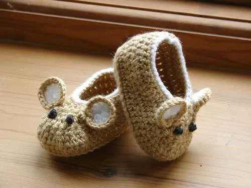 zapatos-escarpines-para-bebes-tejido-a-crochet-animales_MLV-O ...