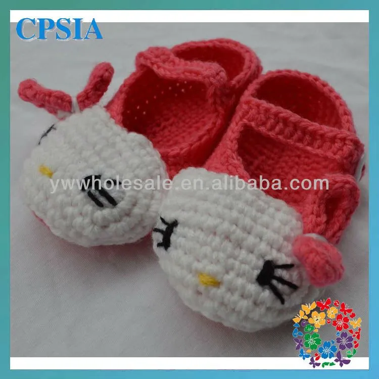 zapatos de ganchillo para el patrón de bebé lindo patrón de los ...