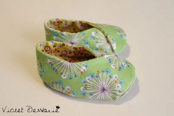Zapatos Kimono para bebé Kimono Baby Shoes por VioletDesvarie