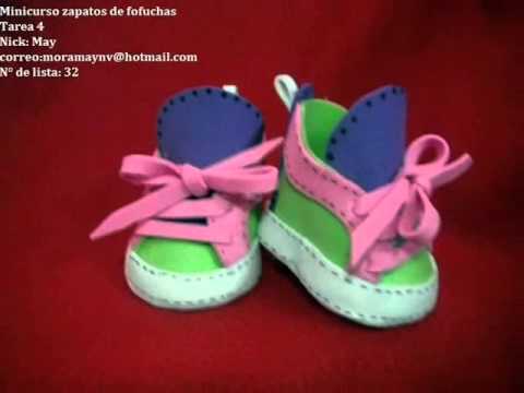 Zapatos Para Muñecas Fofuchas Foami Gomaeva Artfoamicol - YouTube