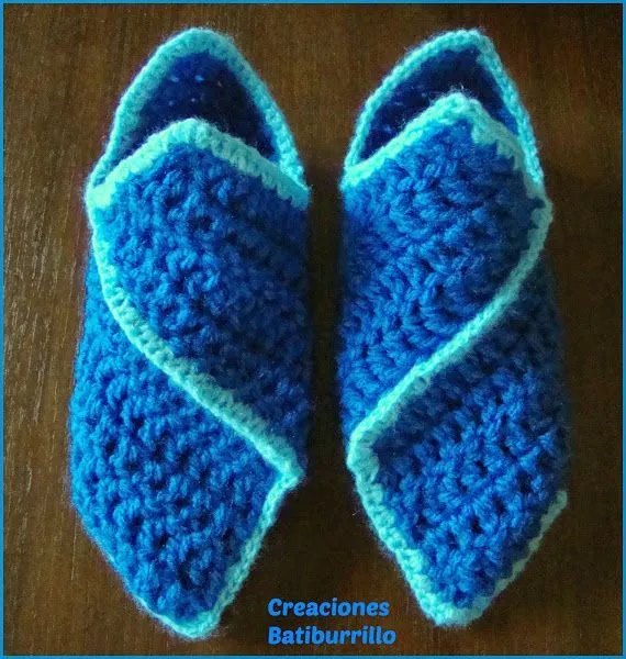 Zapatos tejidos on Pinterest | Crochet Slippers, Slippers and ...