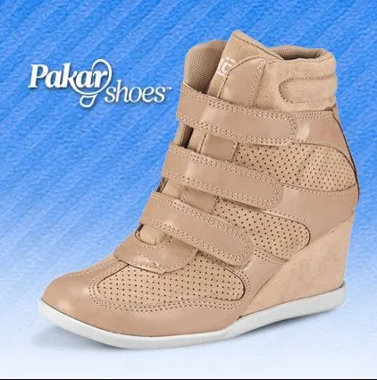 Zapatos Tenis con tacón Moda Pakar Shoes | Productos Otoño ...