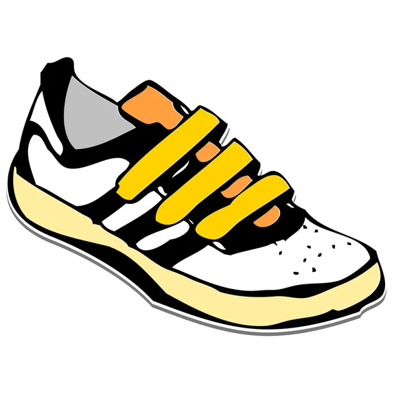 Zapatos zapatillas de dibujos animados — Vector stock © Chuhail ...