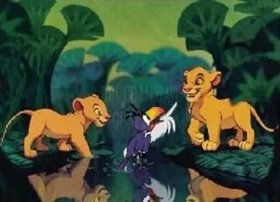 ... zazu pues yo nunca he visto un rey leon que no tenga mechon simba ... zazu pues yo nunca he visto un rey leon que no tenga mechon simba