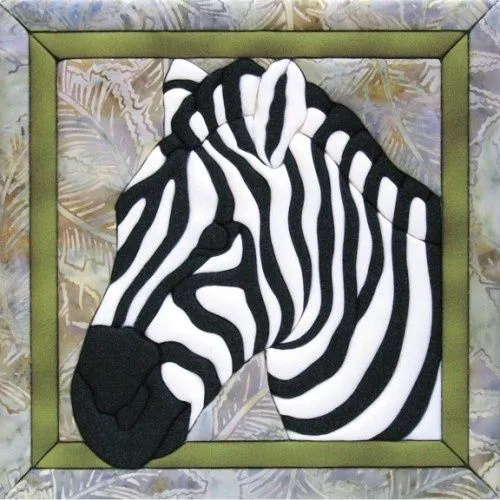 Zebra Quilt Magic Kit | pacht sin aguja | Pinterest