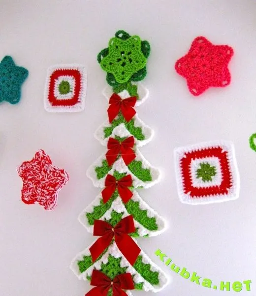 ZONA DE MANUALIDADES: Árbol de Navidad en crochet