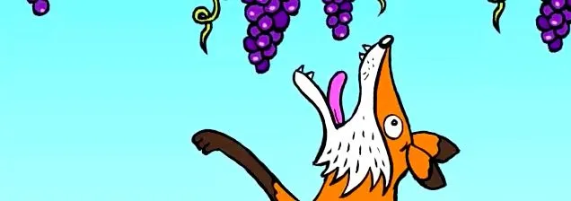 El zorro y la uva - Imagui