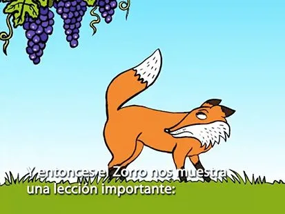 El zorro y las uvas Story Video | Speakaboos