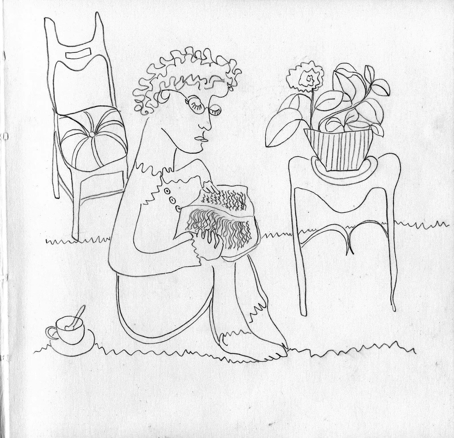 b o s q u e j o s: Aparece el portaminas. Dibujos de línea b o s q u e j o s: Aparece el portaminas. Dibujos de línea