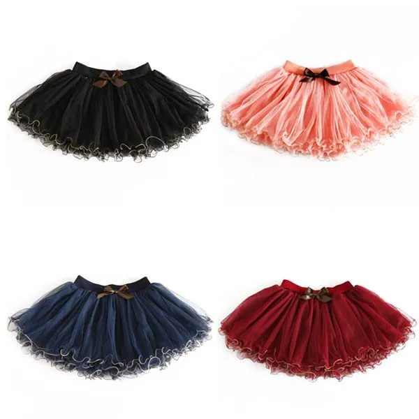 Falda Tutu para Ballet en Tul Malla de 3 Capas Baile - Talla Niñas