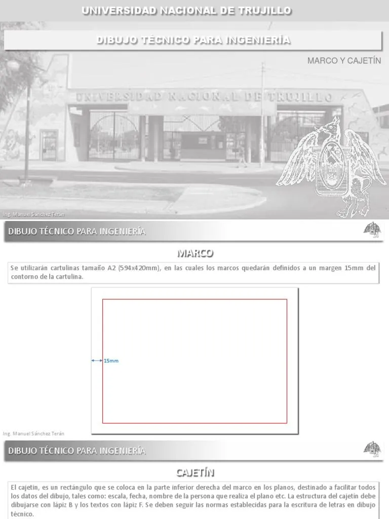 01B - Marco y Cajetín | PDF