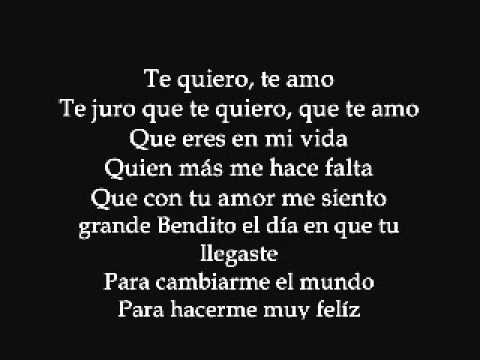 GRUPO PESADO - Te quiero, Te amo con letra. - YouTube GRUPO PESADO - Te quiero, Te amo con letra. - YouTube