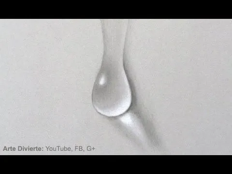 Cómo dibujar una gota de agua: paso a paso - Arte Divierte - YouTube Cómo dibujar una gota de agua: paso a paso - Arte Divierte - YouTube