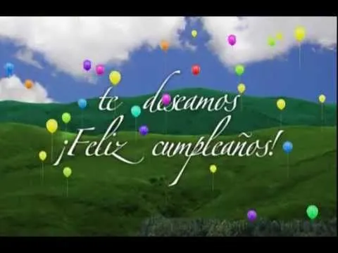 Tarjeta de Feliz cumpleaños - YouTube