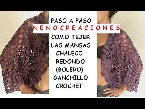 Chaleco redondo crochet utilisima - Imagui