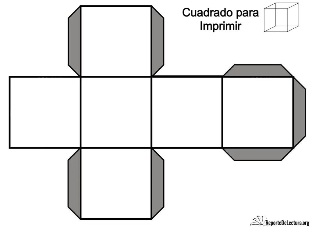 1️⃣ Cubo para Imprimir de Papel - Reporte de Lectura