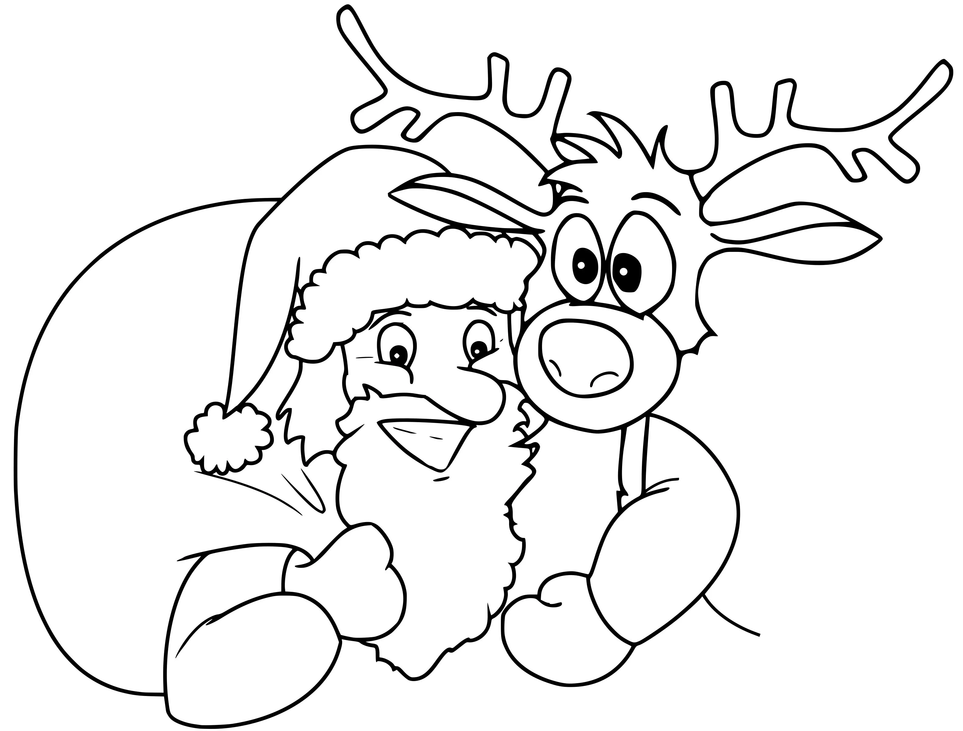Más de 10 dibujos de Navidad para colorear