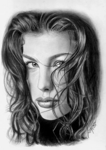 Imágenes de Pinturas: 10 Dibujos perfectos con carboncillo y grafito Imágenes de Pinturas: 10 Dibujos perfectos con carboncillo y grafito