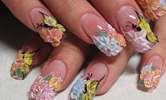 10 Diseños de Uñas en 3D - ε Diseños e Ideas originales para ... 10 Diseños de Uñas en 3D - ε Diseños e Ideas originales para ...
