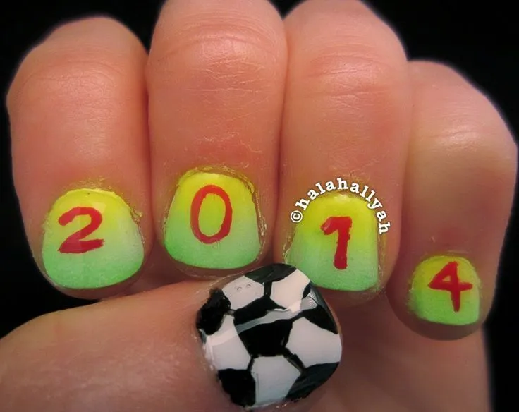 10 diseños de uñas para celebrar el Mundial 10 diseños de uñas para celebrar el Mundial