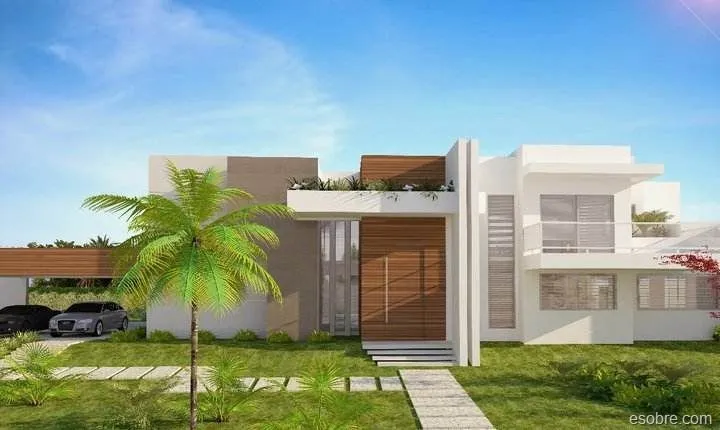 10 Fachadas de casas modernas y simples | Fachadas de Casas Modernas