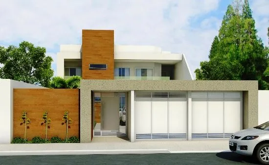 10 fachadas para casas simples