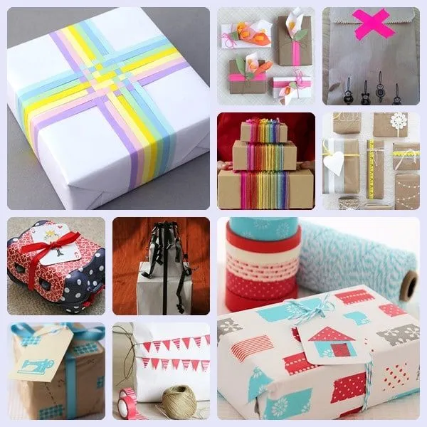 10 ideas creativas para envolver regalos