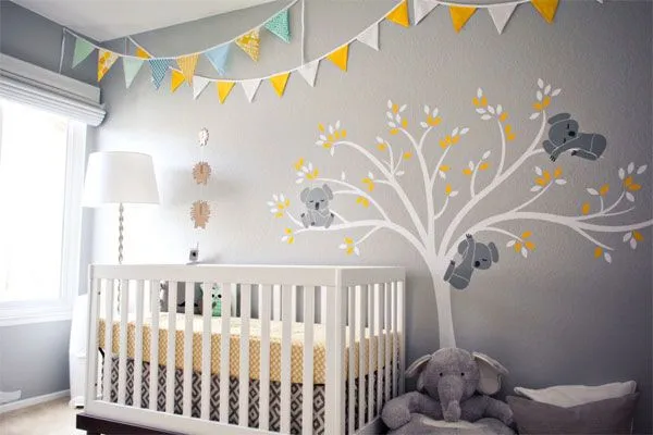 10 ideas de decoración de cuarto para bebés | Dormitorio - Decora ...