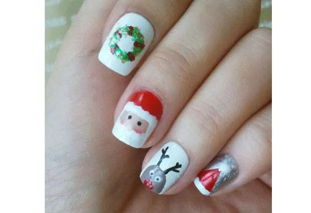 10 ideas para realizar una manicure navideña | Maquillaje 10 ideas para realizar una manicure navideña | Maquillaje