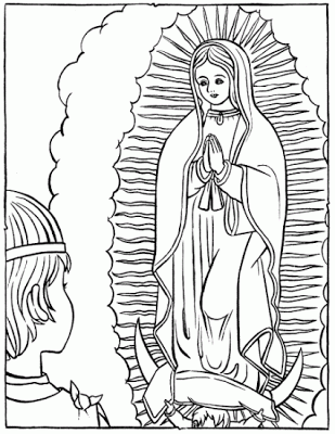 10 imagenes de la Virgen de Guadalupe para colorear | Imágenes chidas 10 imagenes de la Virgen de Guadalupe para colorear | Imágenes chidas