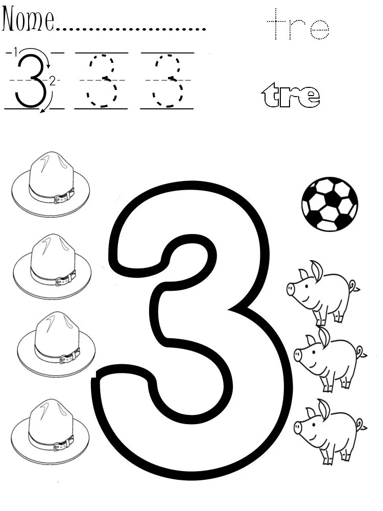 Da 1 a 10 impariamo i numeri colorando | MAMMA E CASALINGA Da 1 a 10 impariamo i numeri colorando | MAMMA E CASALINGA