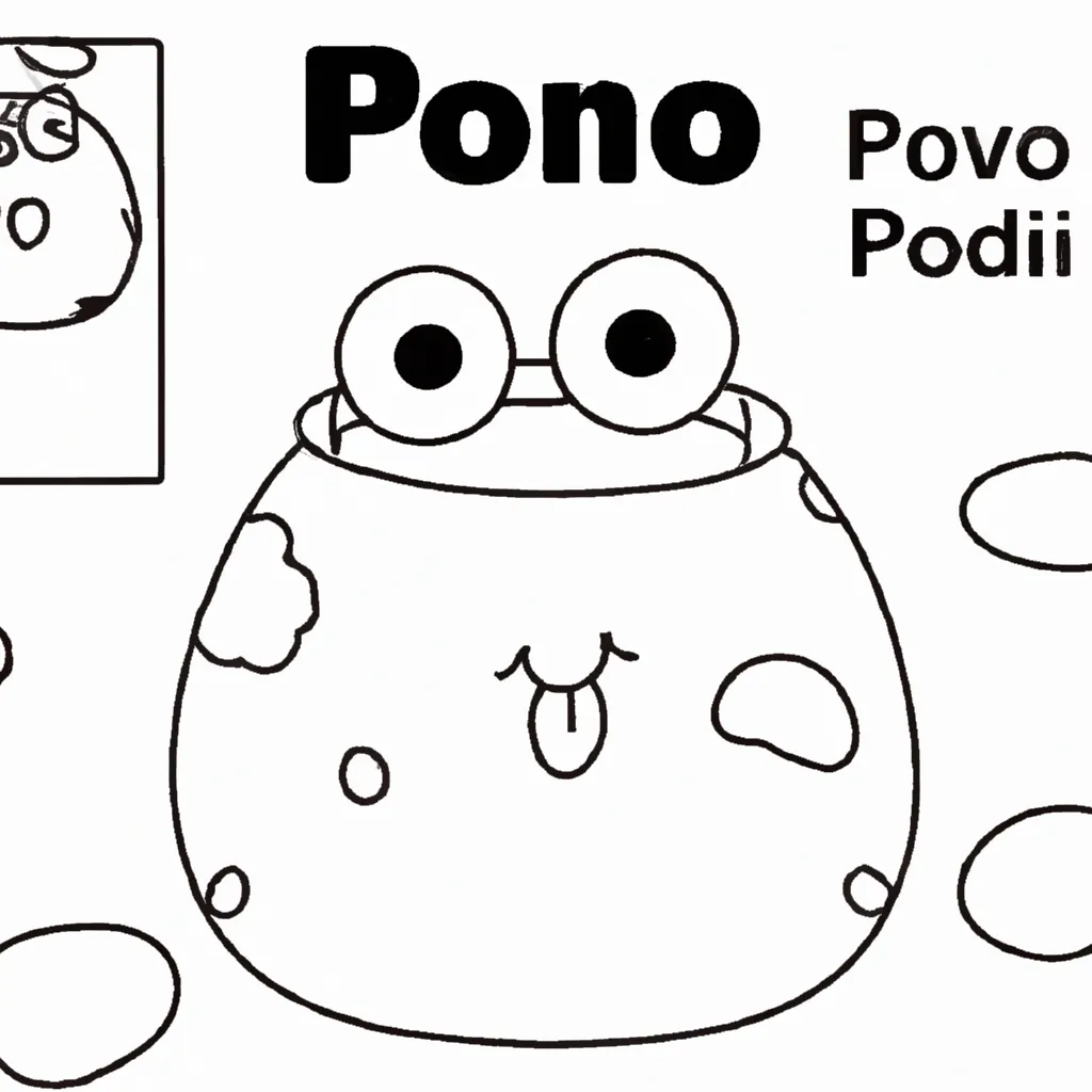10 Incríveis Desenhos de Pou para Imprimir e Colorir 10 Incríveis Desenhos de Pou para Imprimir e Colorir