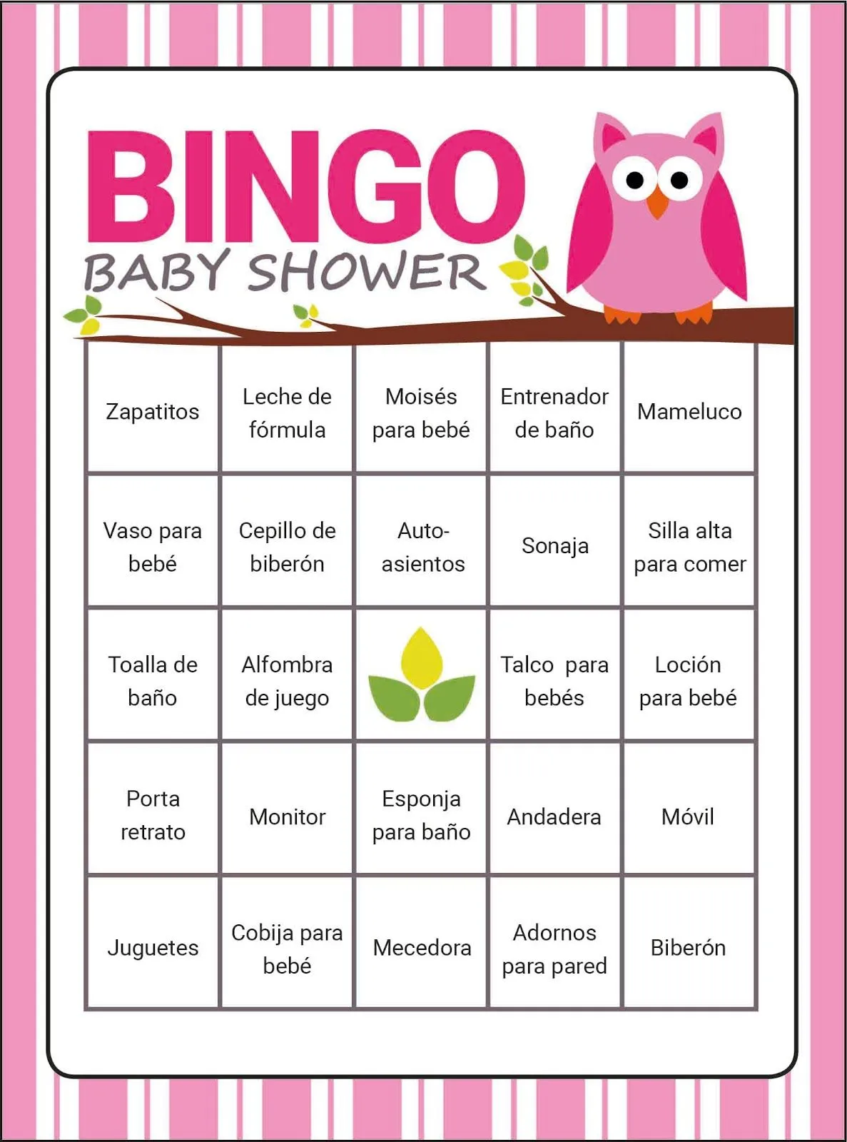 10 juegos para imprimir para el Baby Shower! | Mundo Bebé