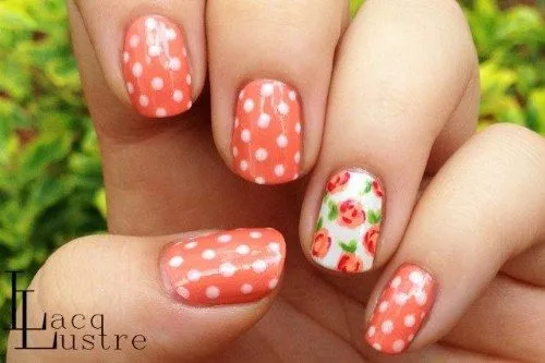 Los 10 más lindos diseños de flores para tus Uñas y usarlos en el ...