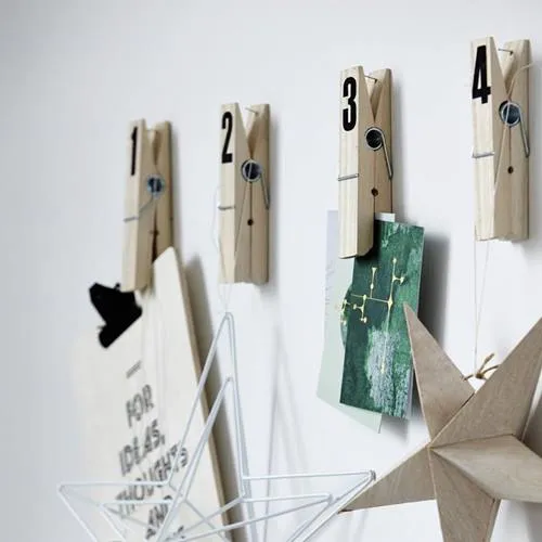 10 manualidades con pinzas de madera para decorar tu casa ...