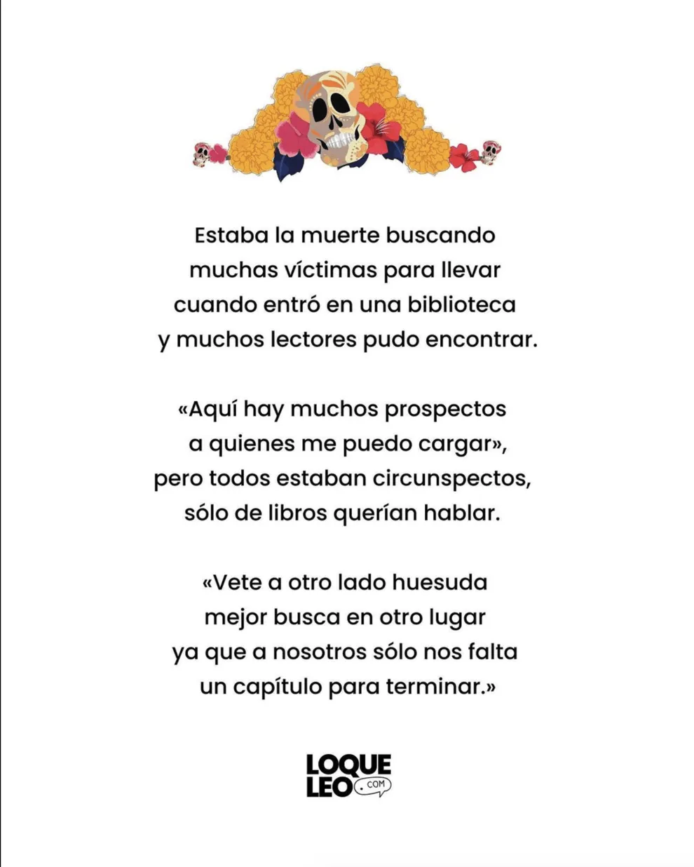 Las 10 mejores calaveritas literarias que disfrutarás este Día de Muertos