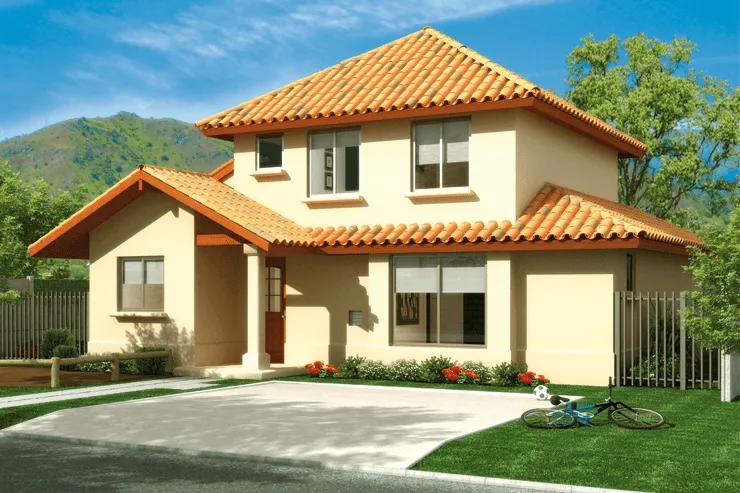 10 modelos de casas estilo chilena - Zona Inmobiliaria