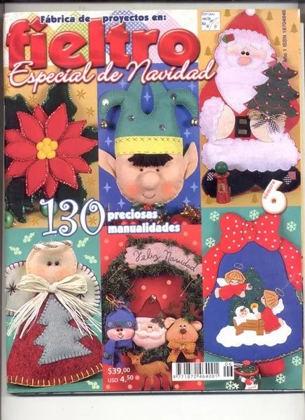 FIELTRO ESPECIAL NAVIDAD:130 preciosos modelos ...