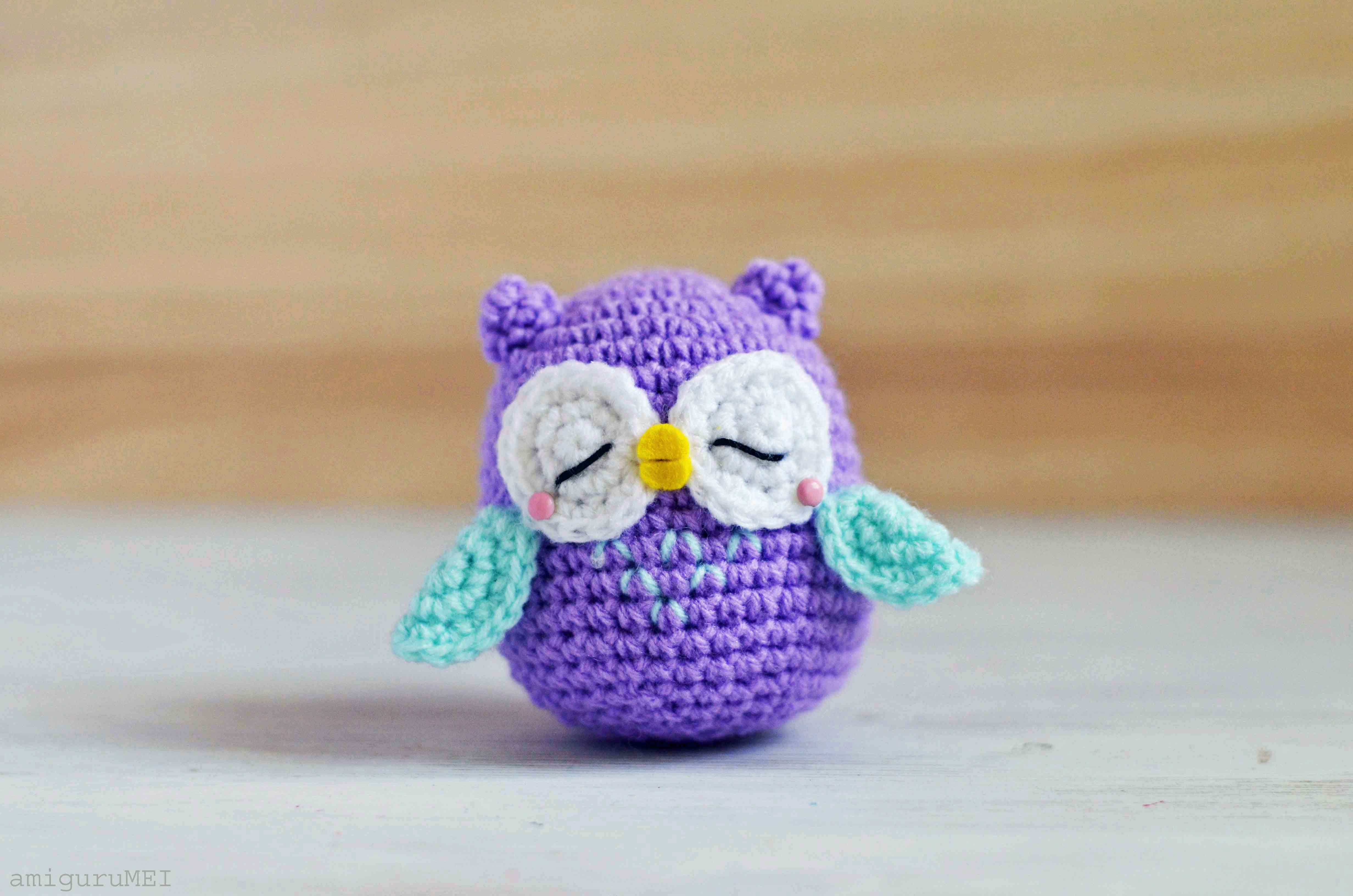 10 Patrones de Búhos Amigurumi Gratis - Arte Friki