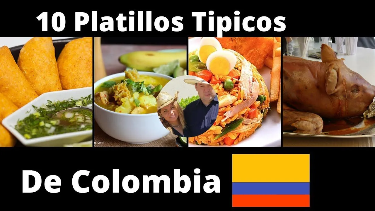 10 Platillos tipicos de Colombia | La mejor comida colombiana | la  gastronomia de Colombia - YouTube