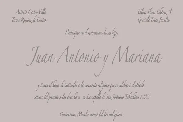 10 reglas de las invitaciones de boda - Lo básico - NUPCIAS Magazine