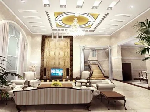 10 Salas Elegantes con Techos Falsos | DECORAR, DISEÑAR Y ... 10 Salas Elegantes con Techos Falsos | DECORAR, DISEÑAR Y ...
