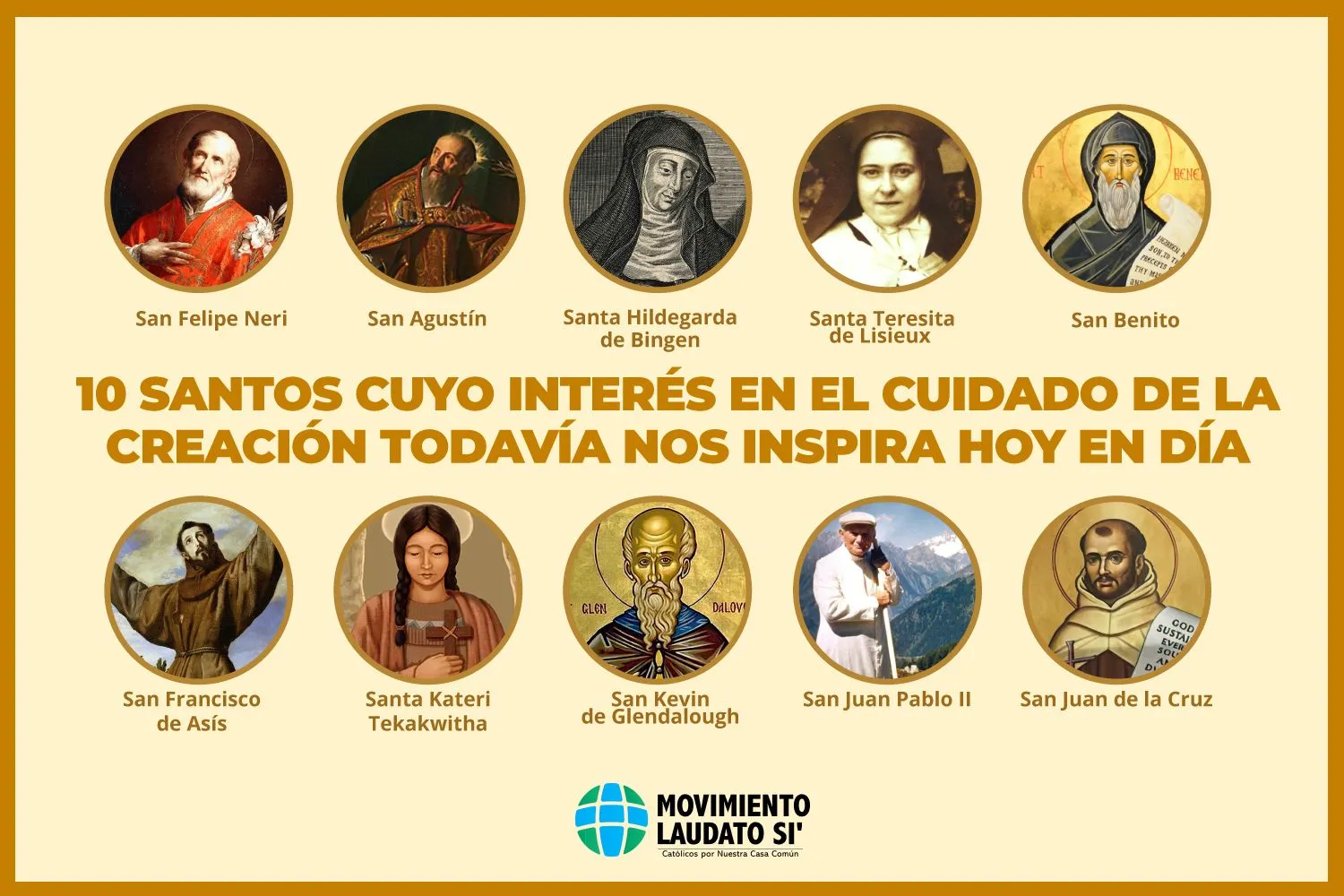 10 santos nos inspiran al cuidado de la creación 10 santos nos inspiran al cuidado de la creación