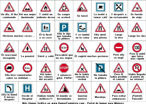 10 normas de transito - Imagui