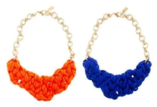 10 tutoriales para hacer collares en trapillo | El blog de trapillo.