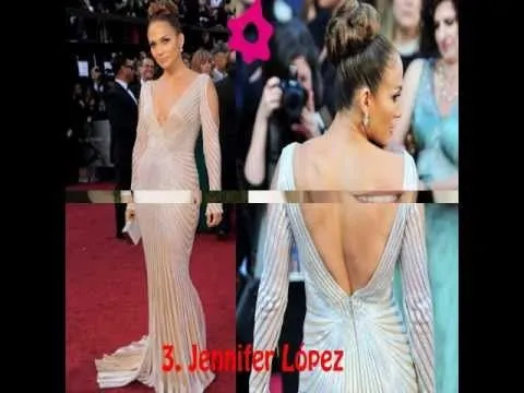 10 vestidos mas hermosos de famosas - YouTube